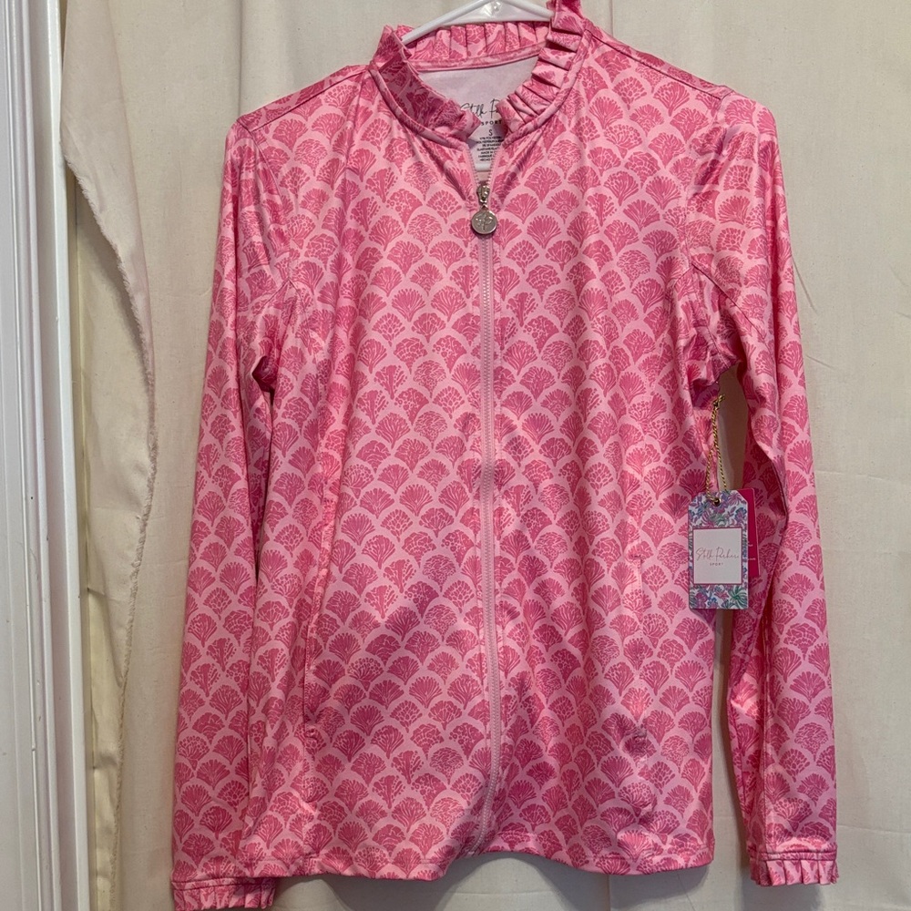 Pink Patterned Women's Jacket